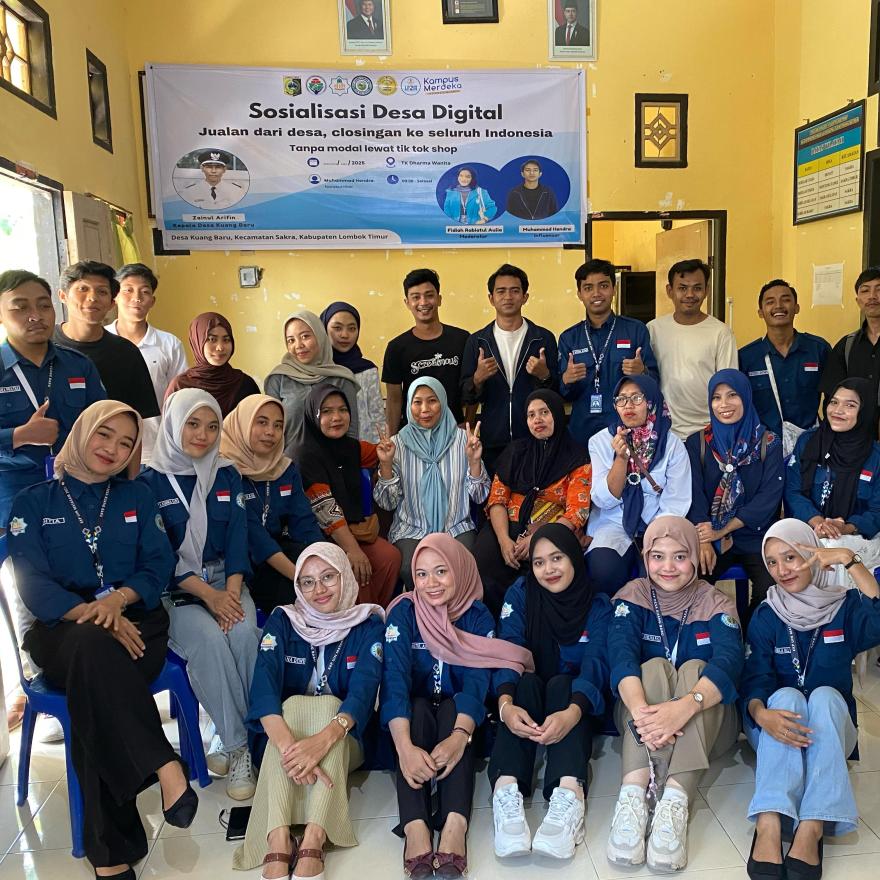 SOSIALISASI DESA DIGITAL DENGAN TEMA 